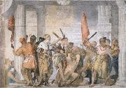 Paolo Veronese Martyrdom of St.Sebastian Spain oil painting artist